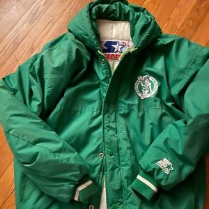 Vintage Celtics Starter Jacket (Size Large)